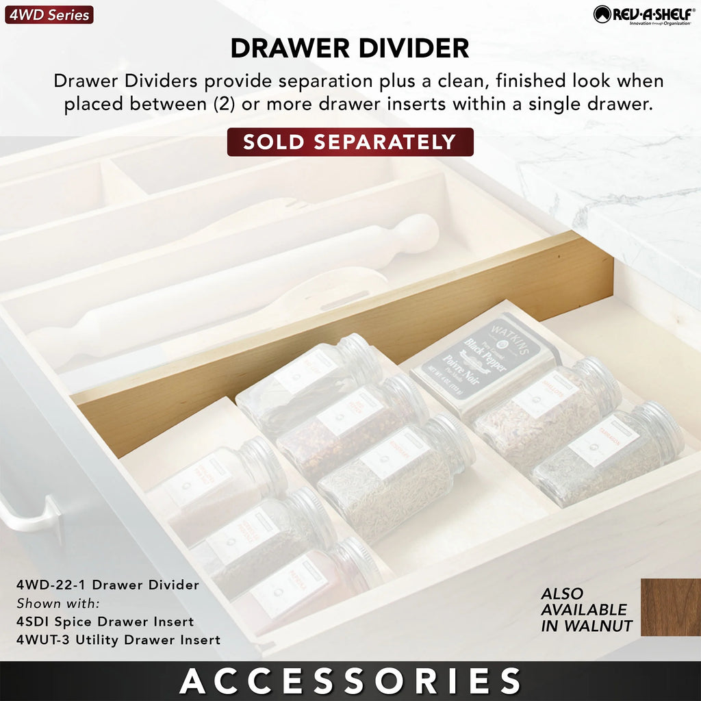 Shallow Utility Knife Block Drawer Insert R6057