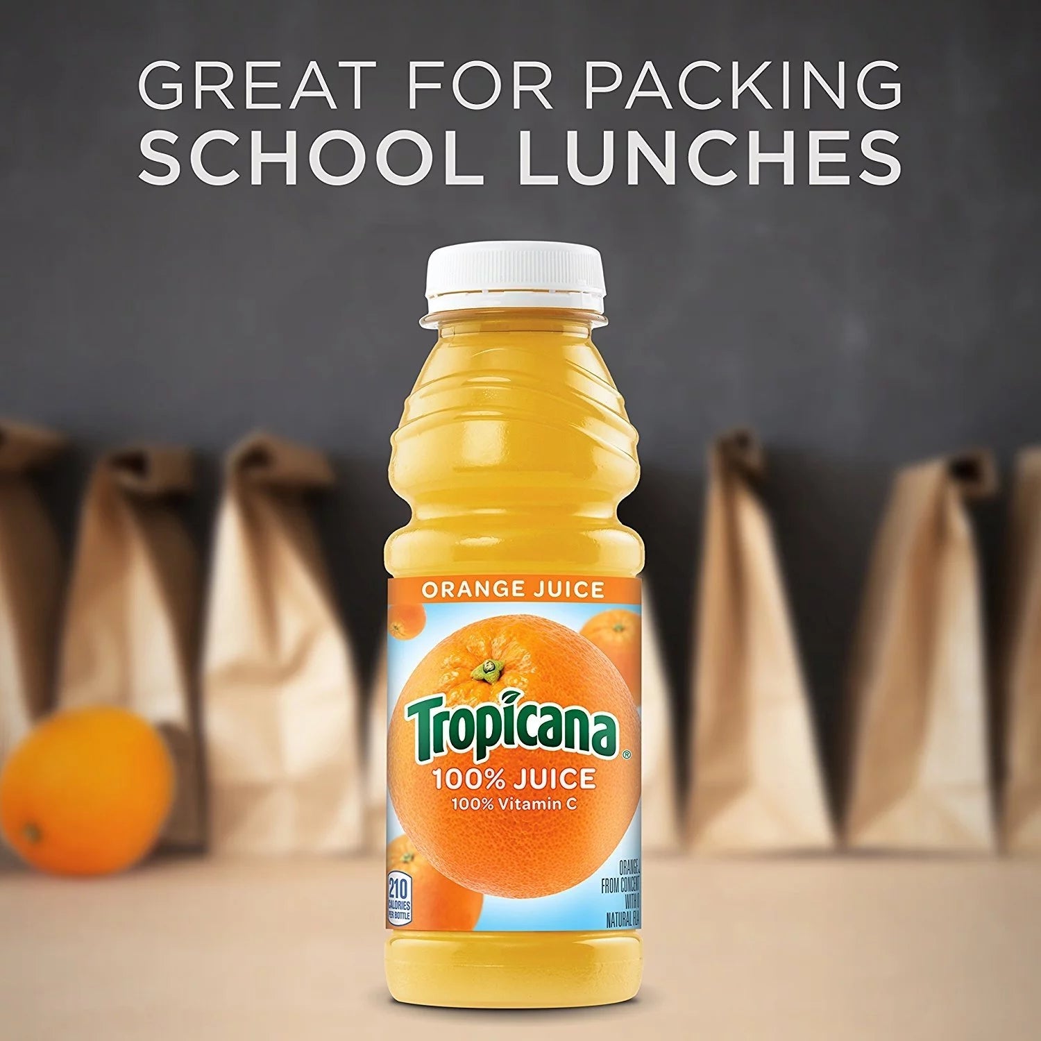 10 Ounce Bottles Orange Juice (Pack of 24) M759