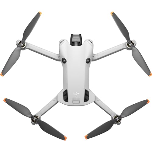 DJI Mini 4 Pro Drone Fly More Combo Plus with RC 2 Controller (With Screen) Folding Drone with 4K Video, Under 249g, 45 Mins Flight Time, Vision Sensing 3 Batteries Bundle with 2x 128GB Memory Card B306