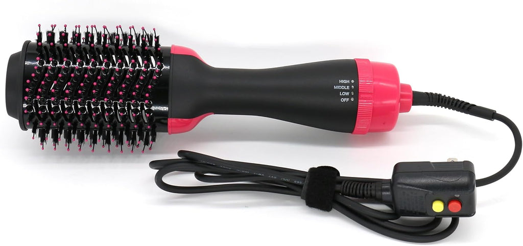 4 in 1 Hair Dryer Brush with Ceramic Titanium Barrel A9568