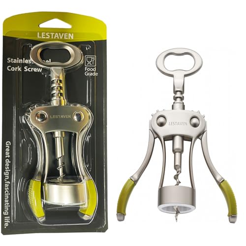 Stainless Steel Wing Corkscrew Wine Opener L327205