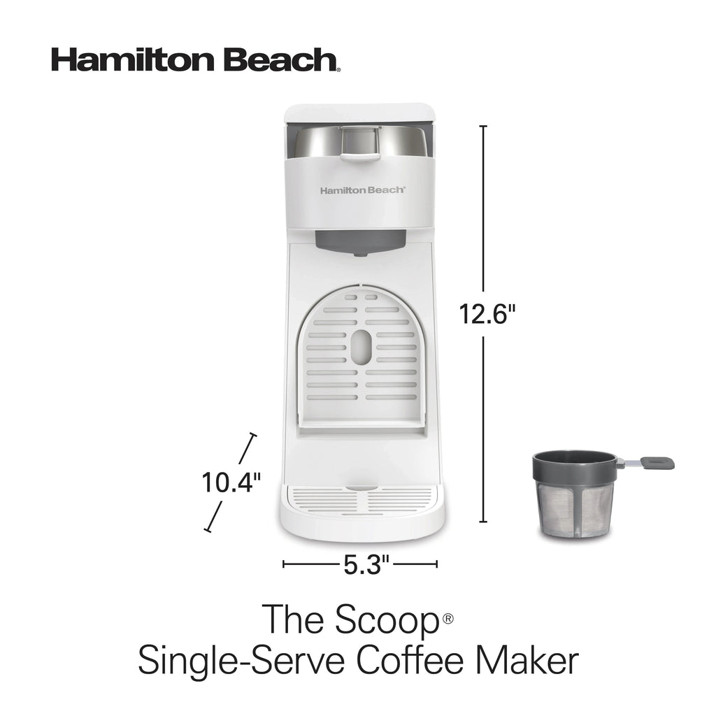 Single-Serve Coffee Maker, White H117288