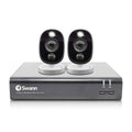 4-Channel 2-Camera Wired 1080p 1TB DVR Surveillance System U4910