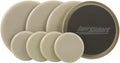 3 1/2" & 7" Round Reusable Furniture Sliders for Carpet, Beige (8 Pack) Z827609