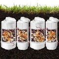 4 Pcs Worm Composter Compost Bin B125061