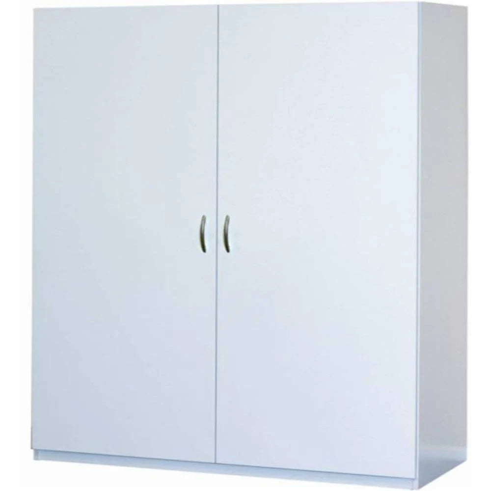 White Melamine Storage Cabinet M745