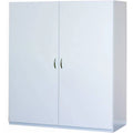 White Melamine Storage Cabinet M745