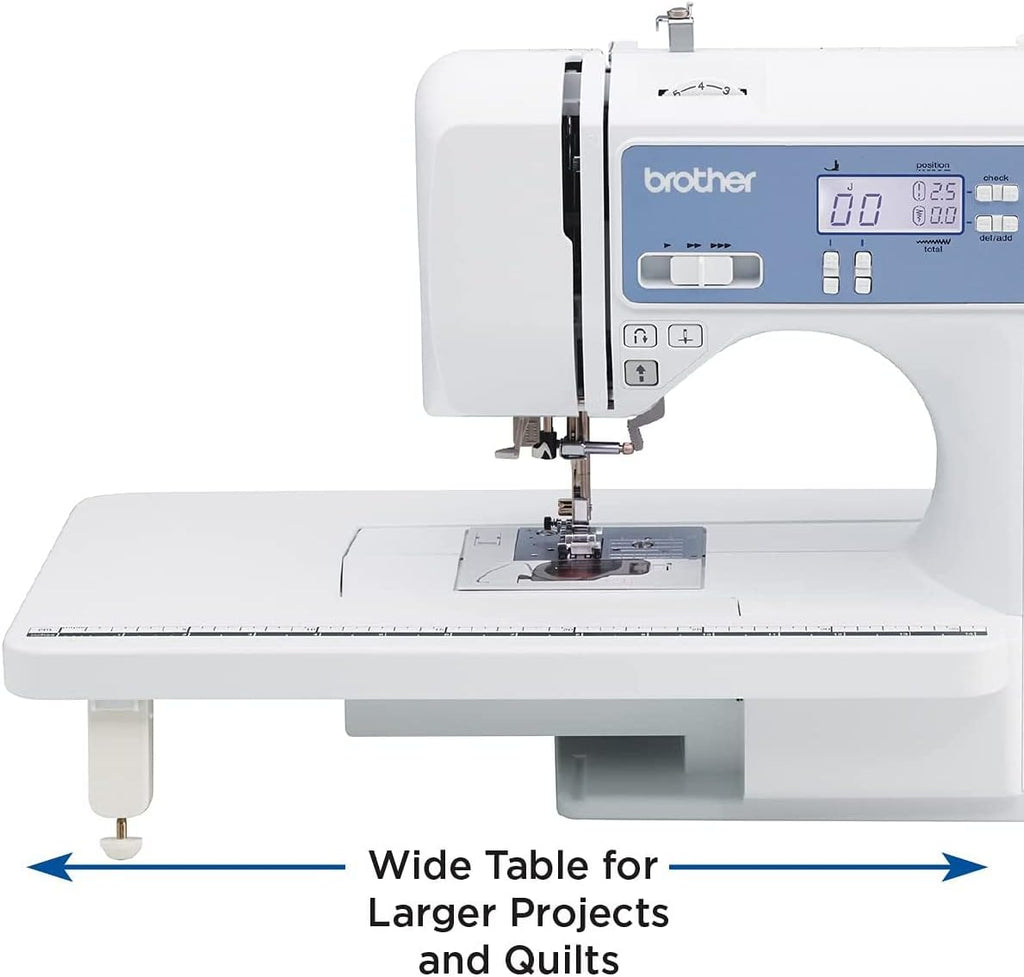 Computerized Sewing and Quilting Machine with 165 Built-in Stitches and LCD Display A3892