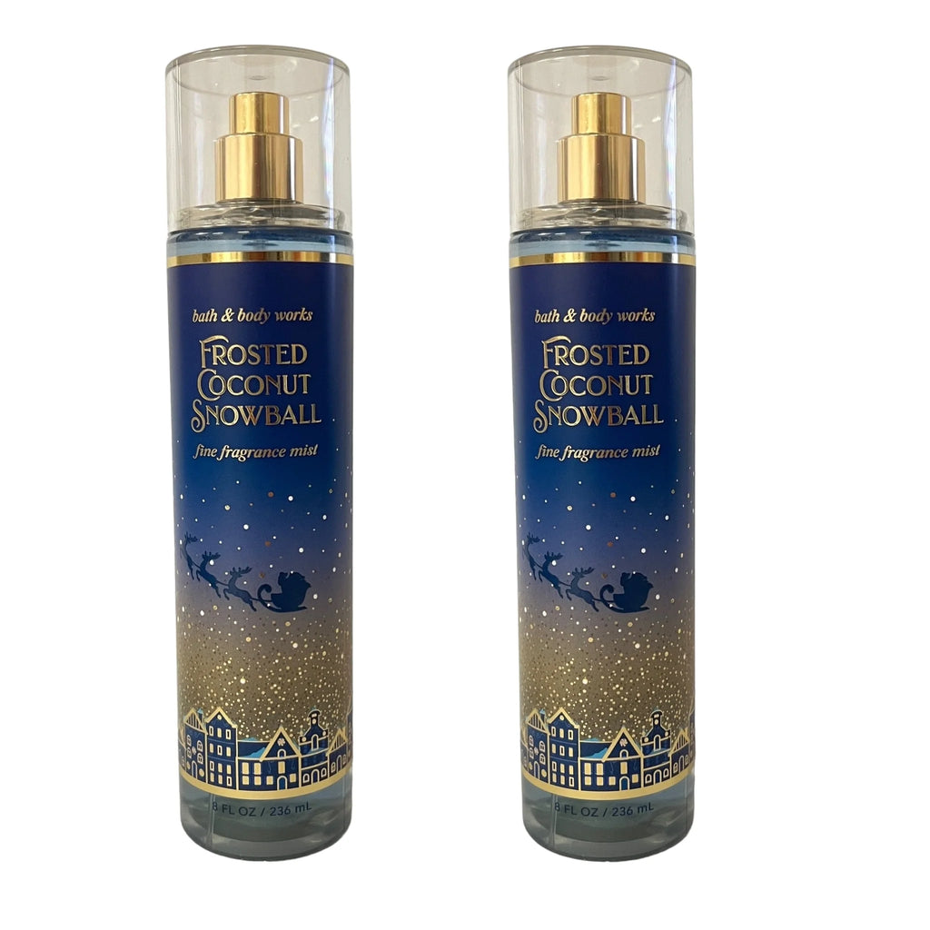 Frosted Coconut Snowball Fine Fragrance Mist 8 fl oz 2 Pack Z8910
