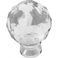 Clear Faceted Acrylic Cabinet Knobs Q8719