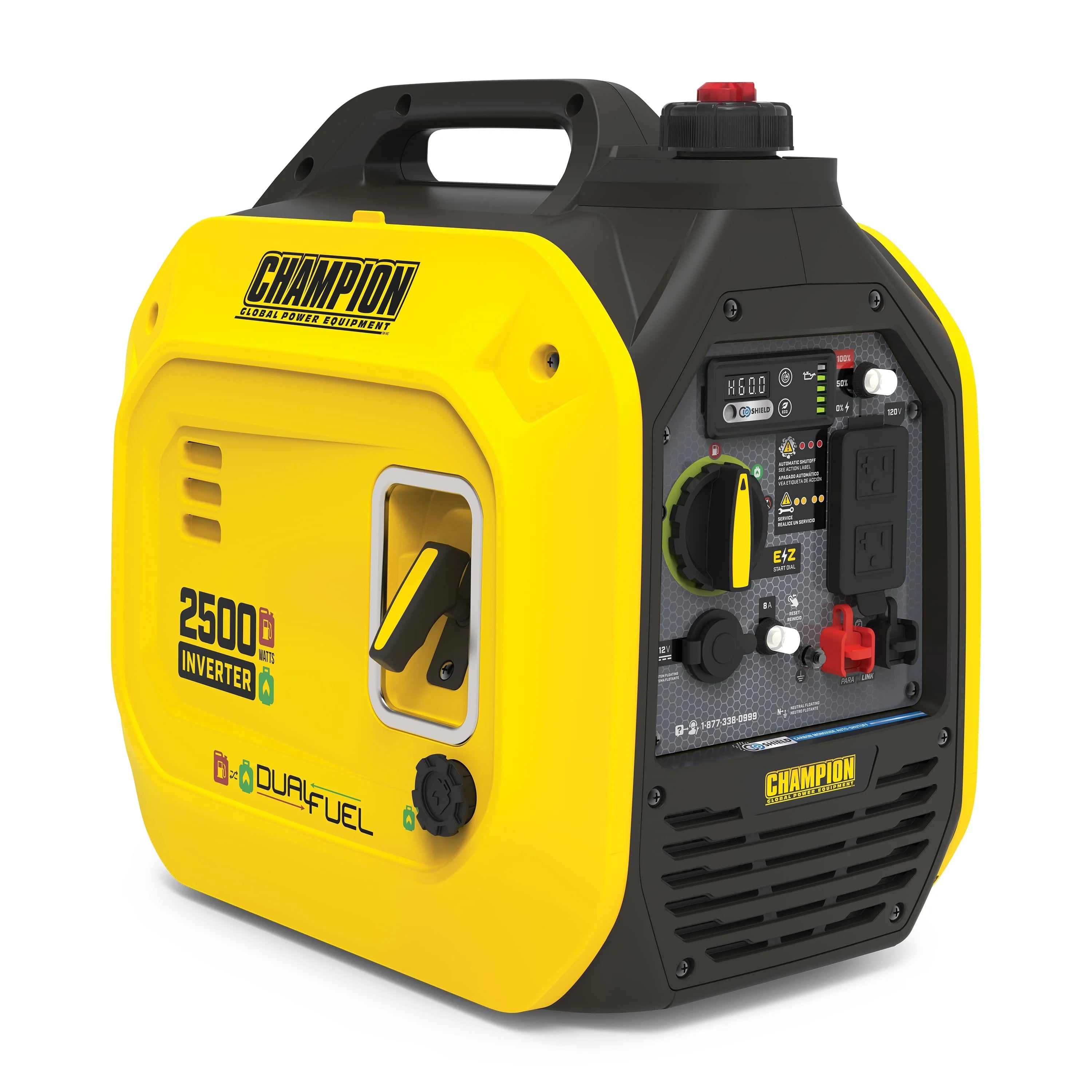 2500-Watt Dual Fuel Portable Inverter Generator S994