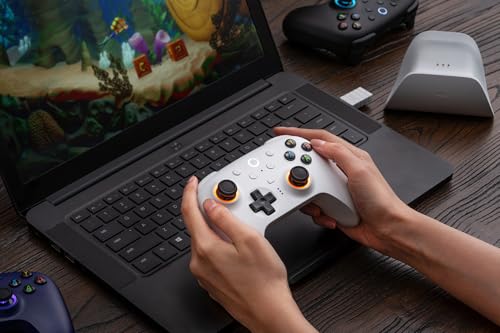 Black Wireless Controller with TMR Joysticks H356