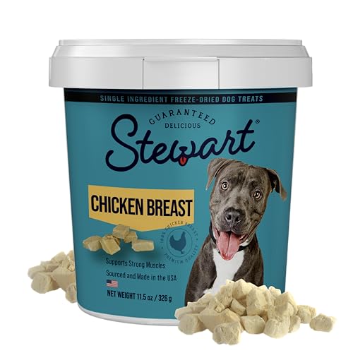 Freeze Dried Raw Chicken Breast Dog Treats, 14.8 Ounce Resealable Tub O405