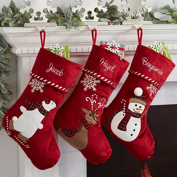 Candy Cane Character Christmas Stocking, 18" Long H666899