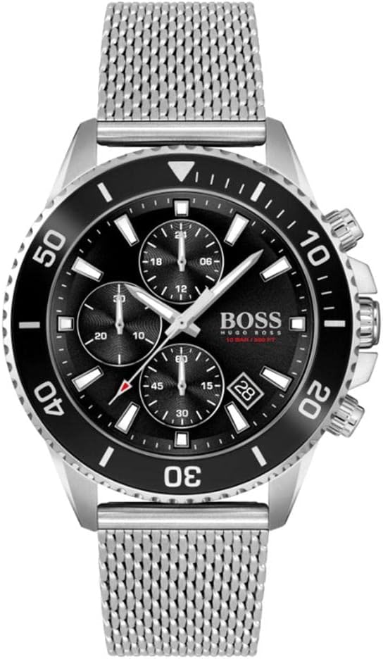 Silver Quartz Watch with Stainless Steel Strap K496477