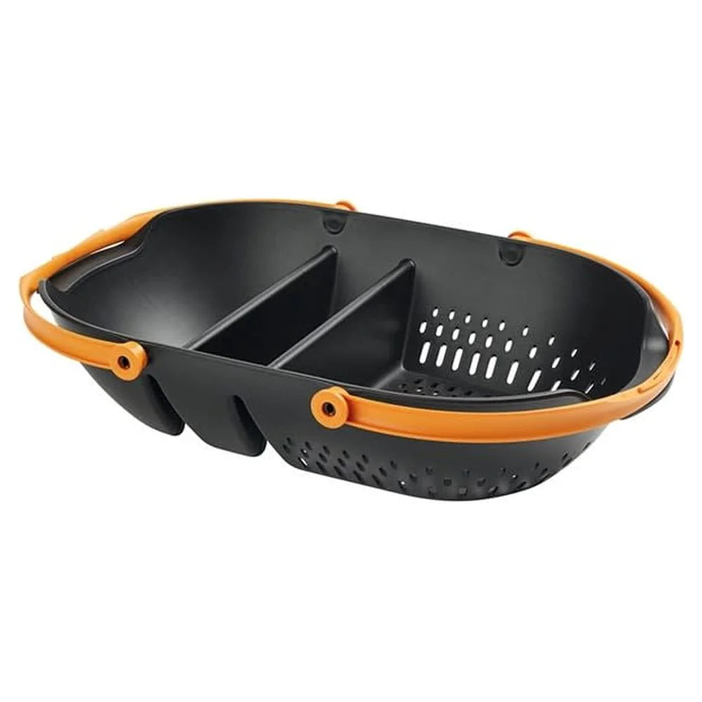 Black Durable Plastic Garden Harvest Basket G482417