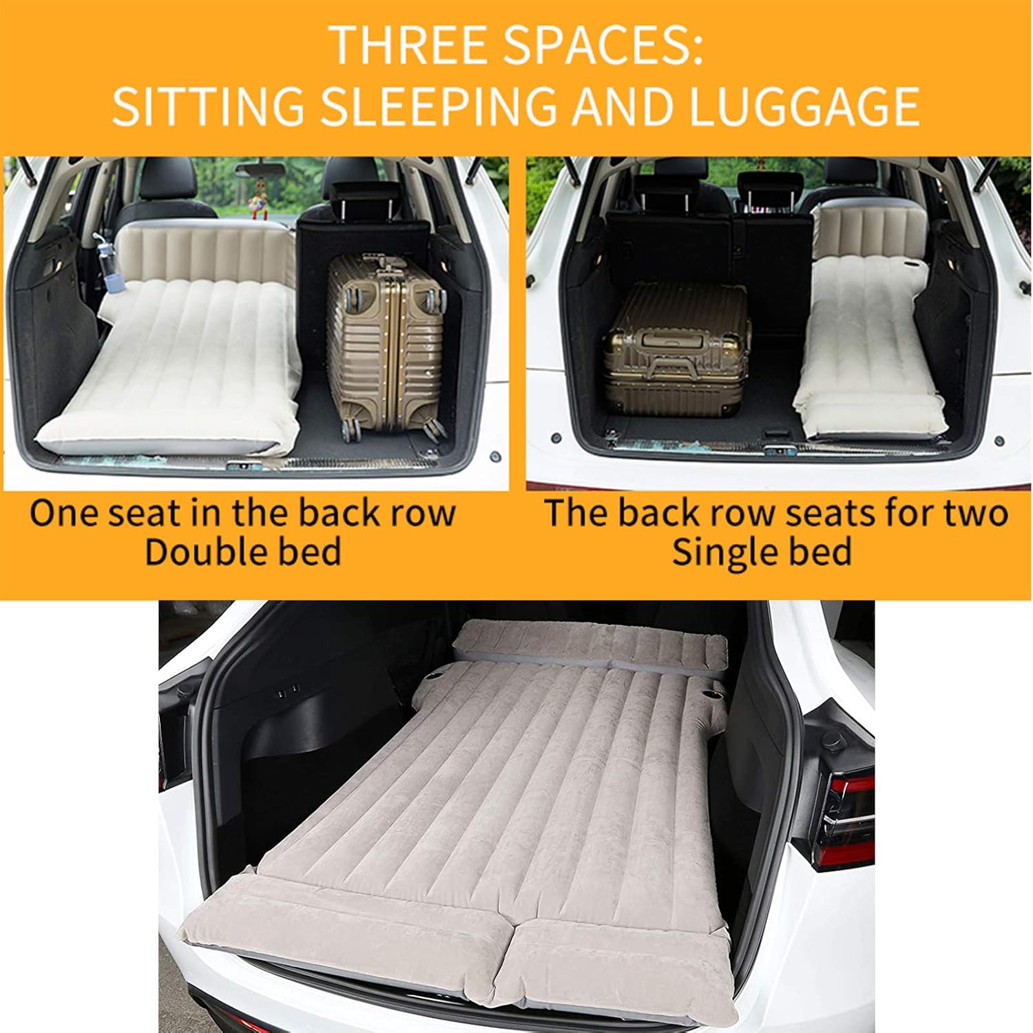 Air Mattress Inflatable Bed for Tesla 5 Seater N355368