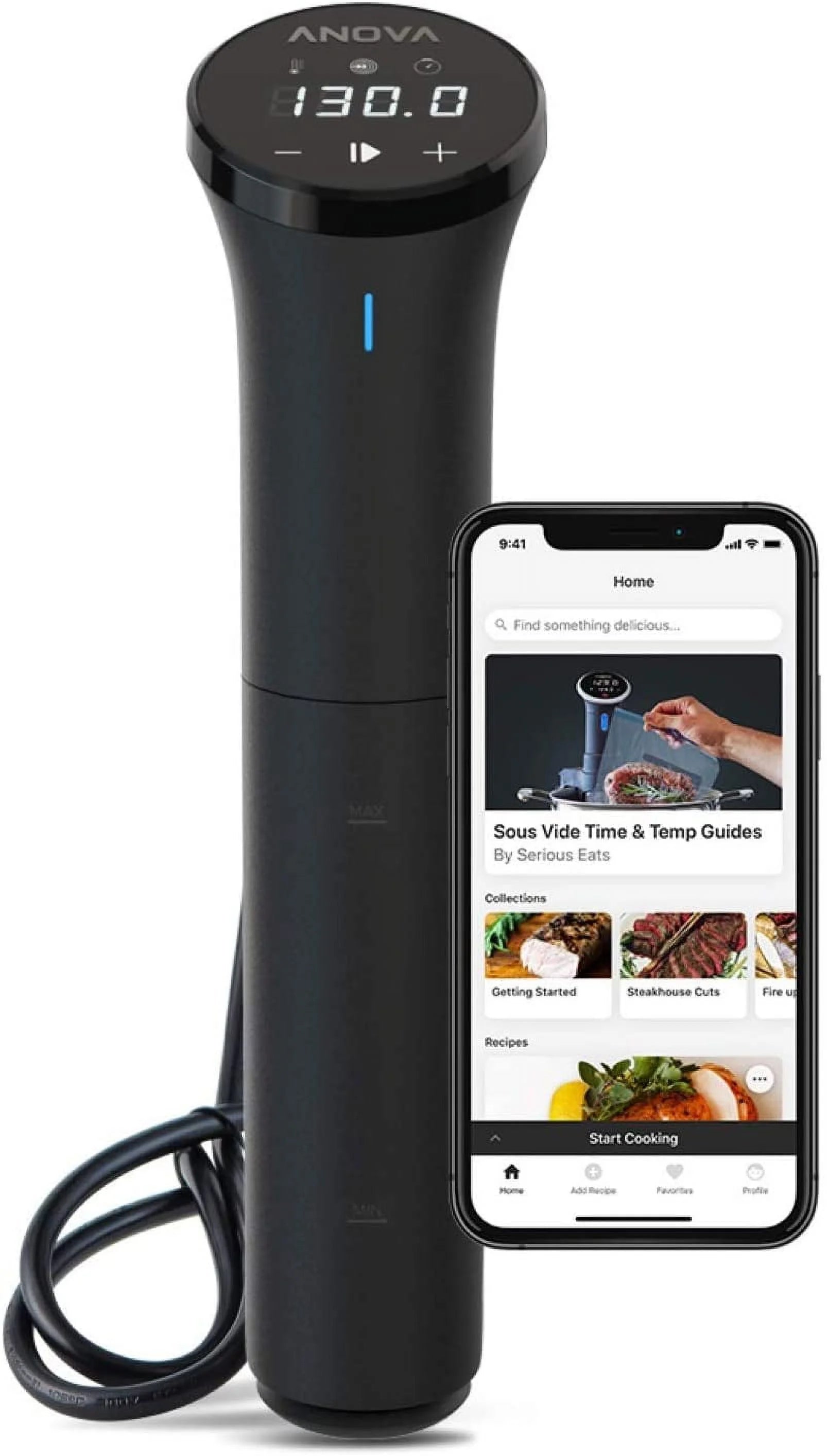 Black Sous Vide Precision Cooker R893