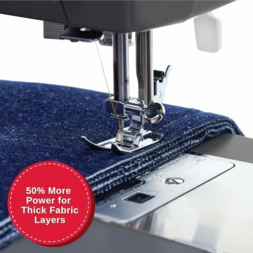 Black Heavy Duty Sewing Machine with Accessory Kit I411411