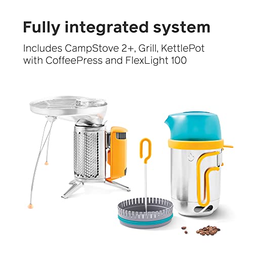 Wood Burning Camp Stove with USB Charging Q568724