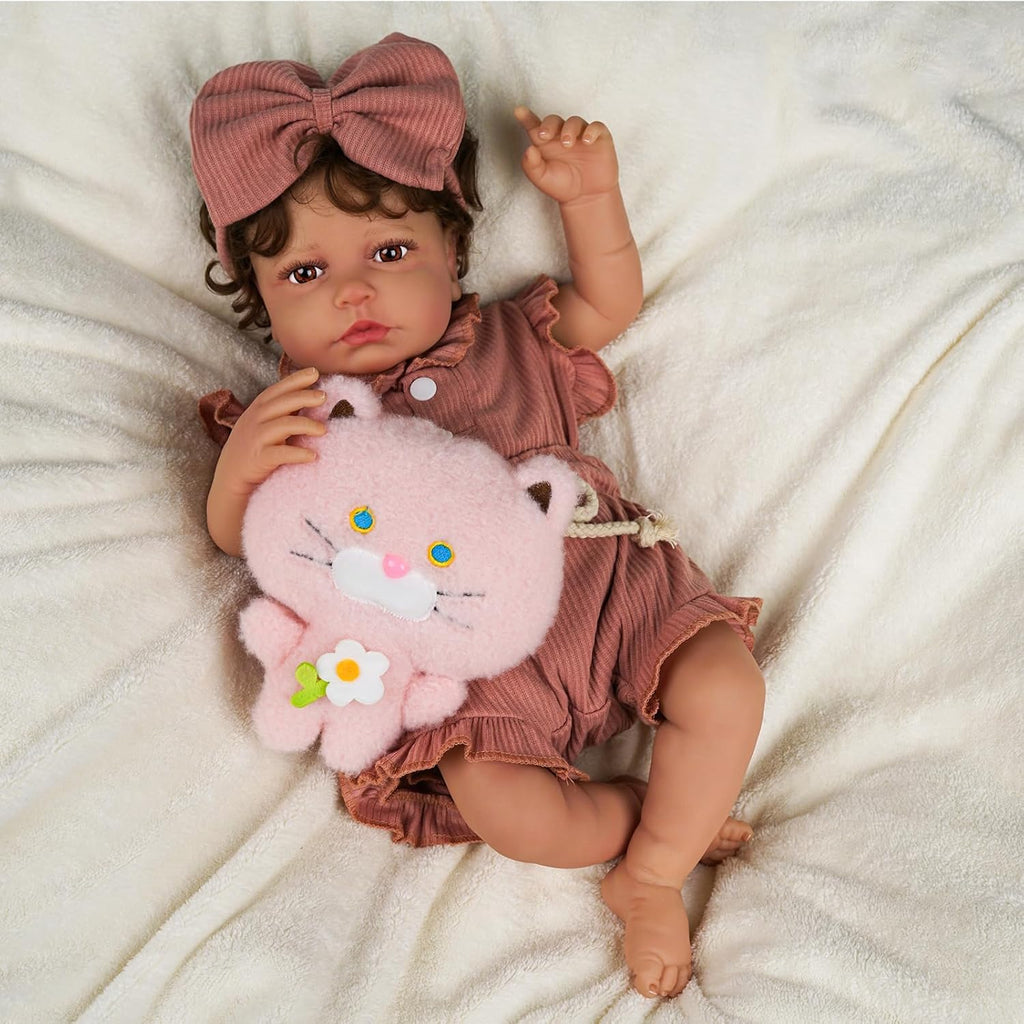 20 Inch Realistic Reborn Baby Doll with Feeding Kit N805