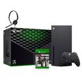 Xbox Series X Gaming Console Bundle - 1TB SSD Black Console and Wireless Controller with Headset I45624