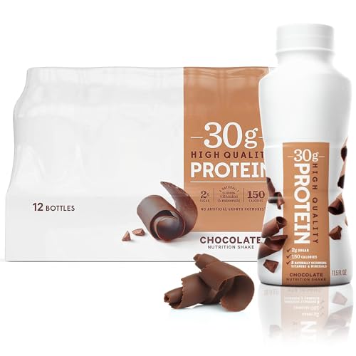 Pack of 12 Chocolate Protein Shakes 11.5 fl. oz. E1966