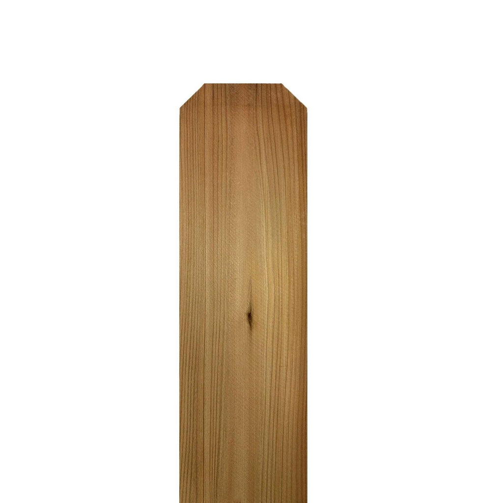 5/8-in x 5-1/2-in x 8-ft Cedar Dog Ear Fence Picket Z613069