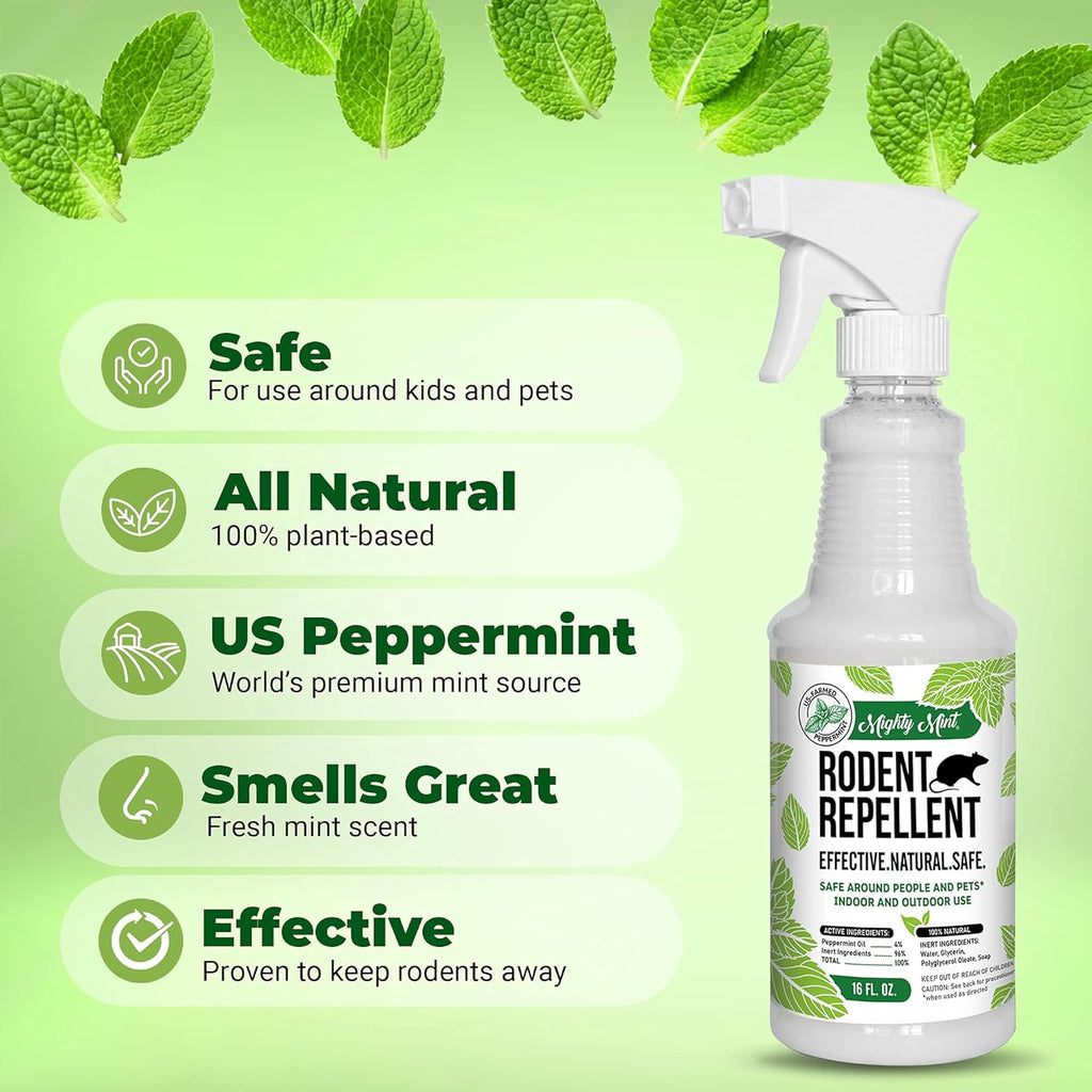 Peppermint Oil Rodent Repellent Spray Concentrate A568132