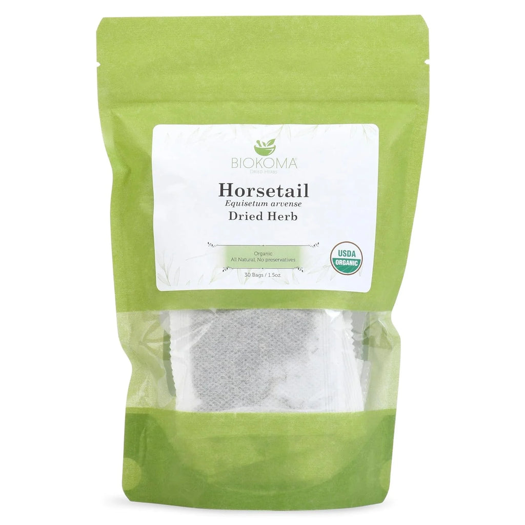 30 Tea Bags 1.5 Oz Organic Horsetail Dried Leaves Tea B69621