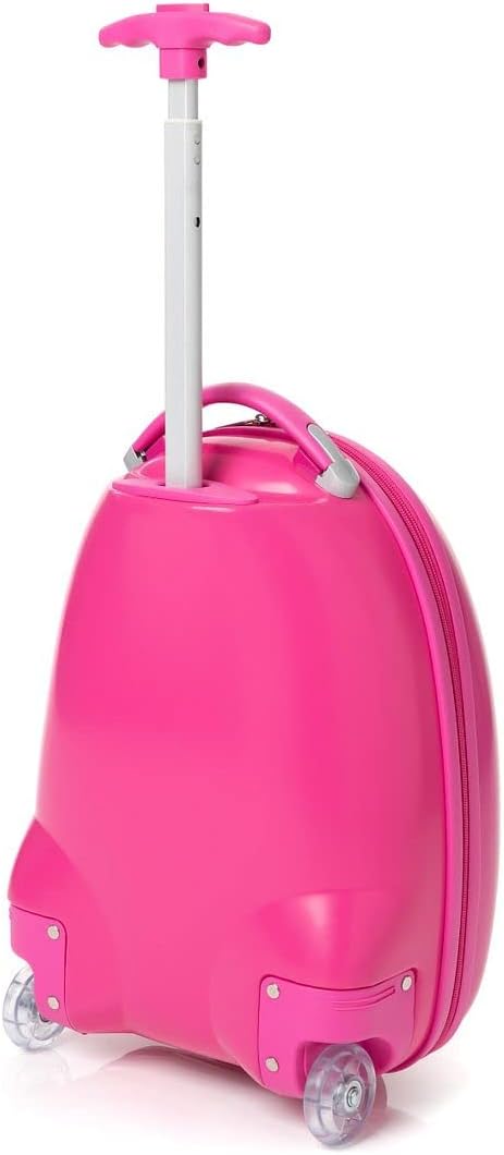 Pink Small Hard Cover Carry On Trolley Suitcase N36845