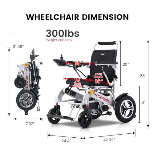 Lightweight Foldable Electric Wheelchair O61701