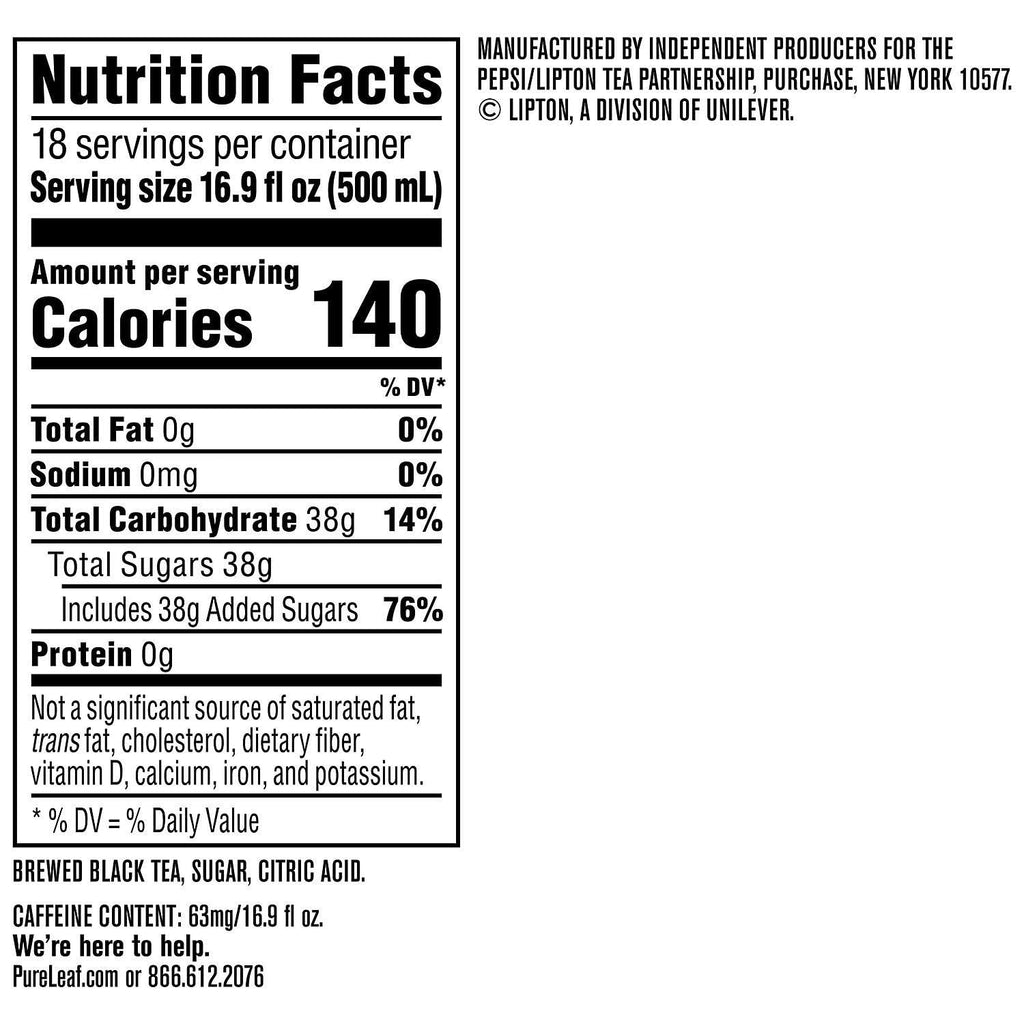 Sweet Iced Tea (16.9oz / 18pk) R15445