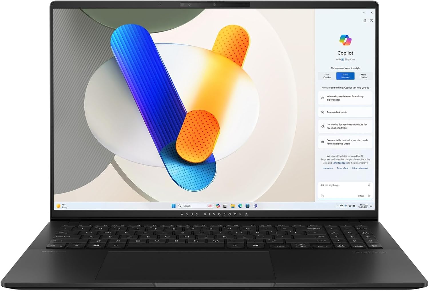 16.0" 3.2K OLED Laptop (Intel Ultra 9, 16GB RAM, 1TB SSD, Intel Arc, RGB Backlit KB, Thunderbolt 4, WiFi 6E, Win 10 Pro) S397