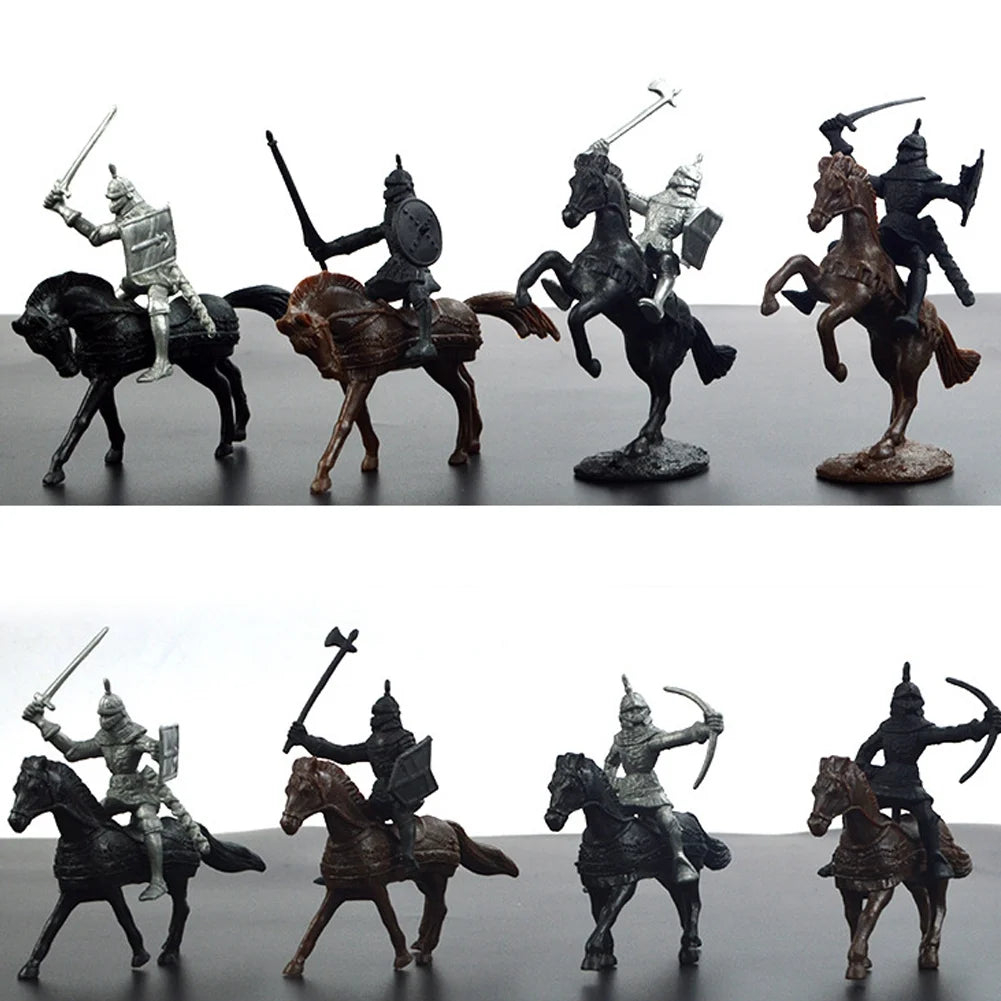 28 Pcs Medieval Toy Soldier Figures G864596
