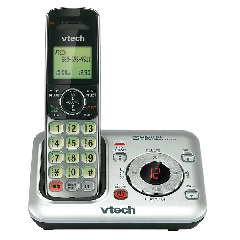 2 Handset Cordless Landline Phone J7624