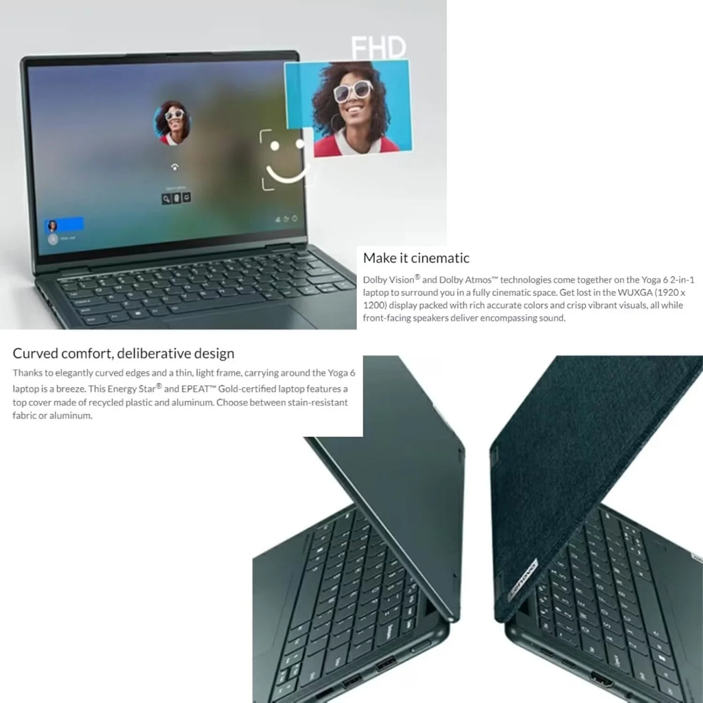 13.3" WUXGA 2-in-1 Touchscreen Laptop with 8GB RAM 1TB SSD U627743