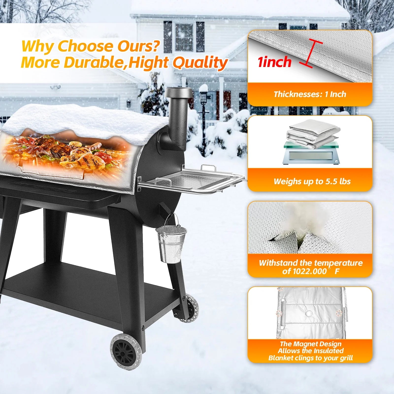 Grill Insulation Blanket U668