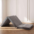 4 inch Single Folding Memory Foam Mattress with Washable Covers X76431