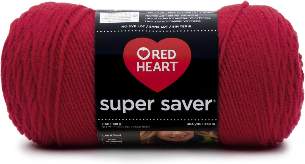 Cherry Red Super Saver Yarn G42969