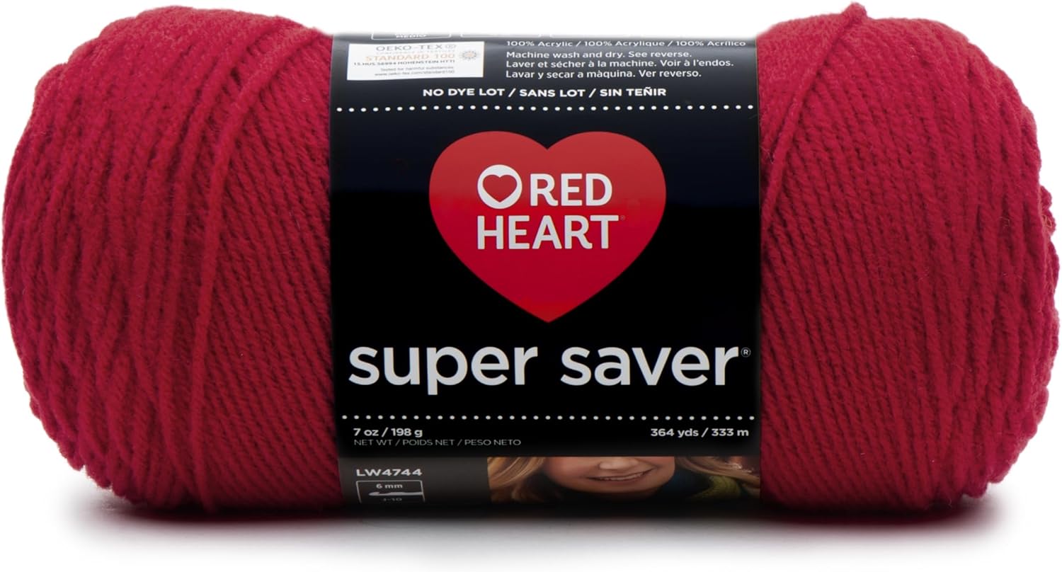 Cherry Red Super Saver Yarn G42969