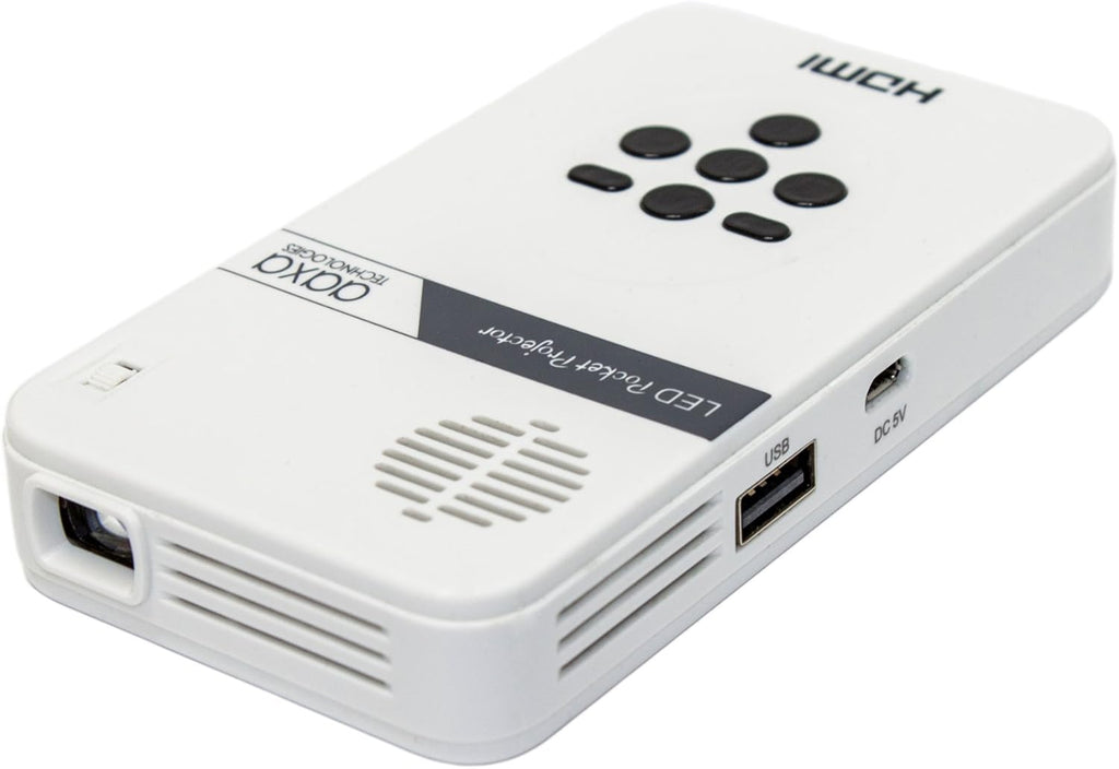 Pico Portable Mini Projector with Built-in Media Player and Speakers R8065