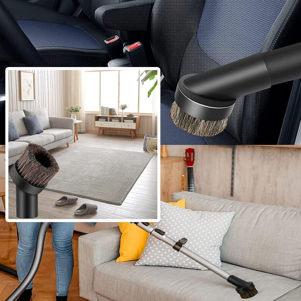 5PCS Vacuum Soft Bristle Round Dust Brush Attachment D5470