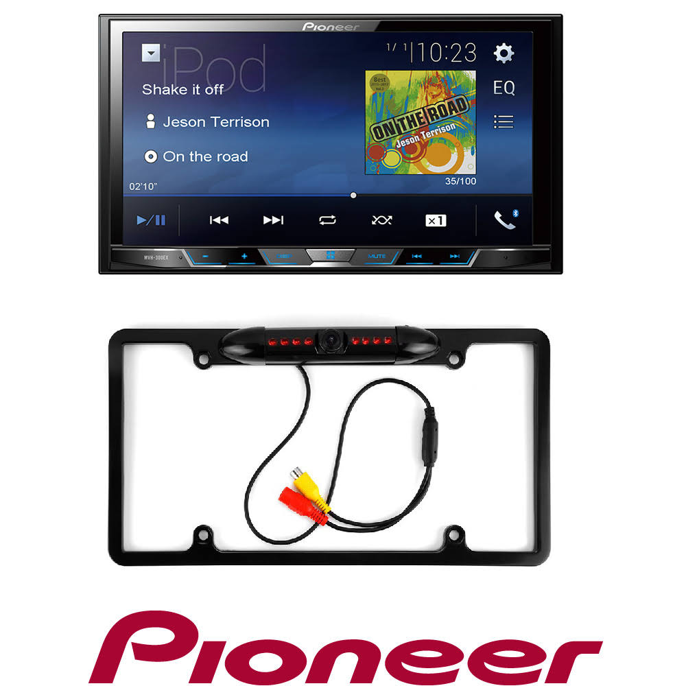 7x22 Double-DIN Digital Media A/V Receiver with Bluetooth J243