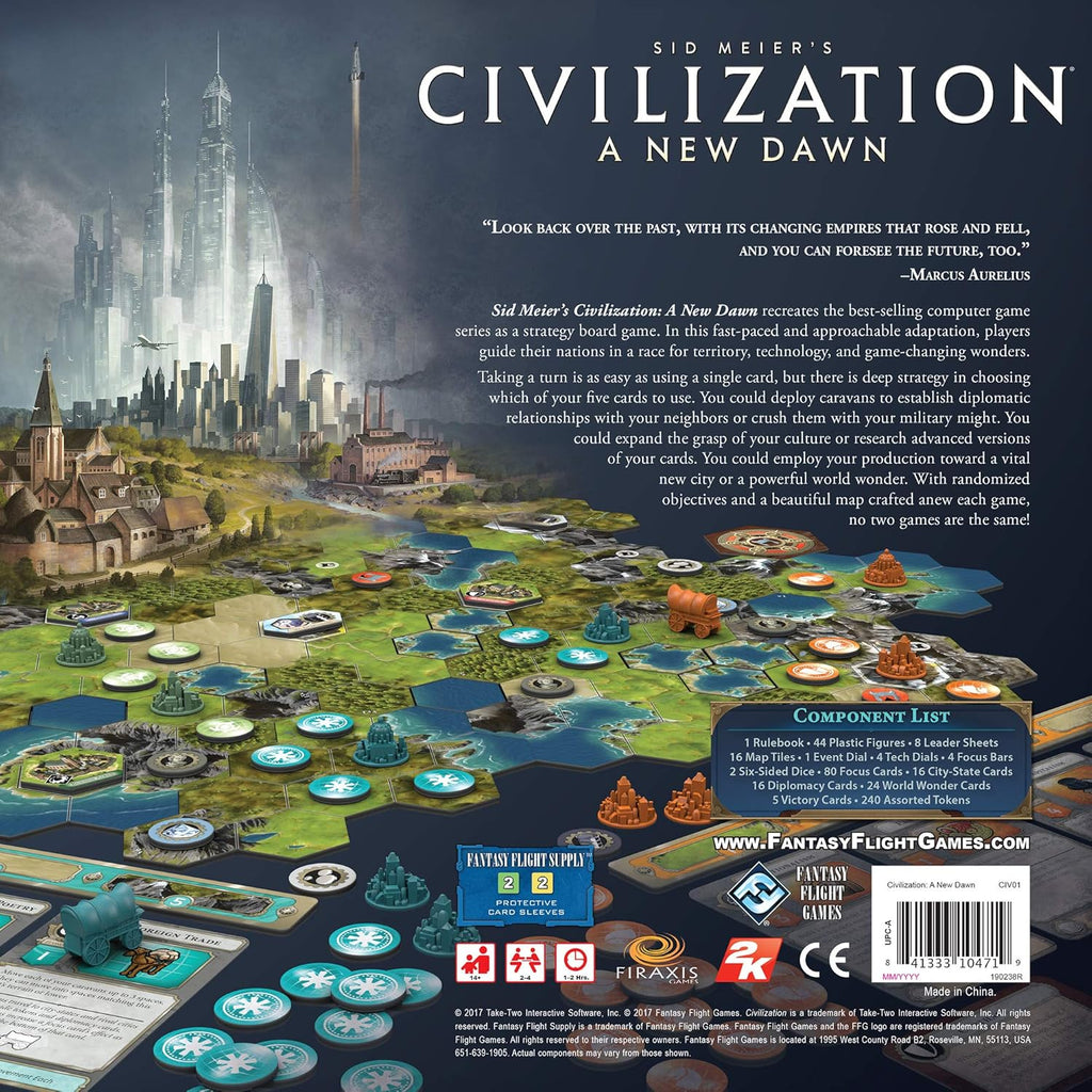 Board Game, 2-4 Players, 1-2 Hour Playtime R954361