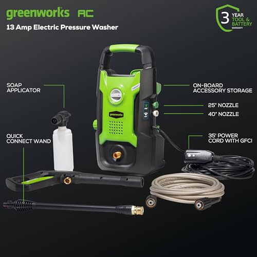 Compact Electric Pressure Washer 1.2 GPM N588