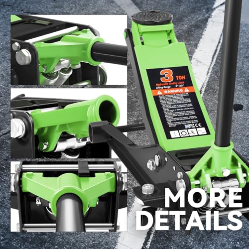 4 Ton Low Profile Steel Hydraulic Floor Jack L494
