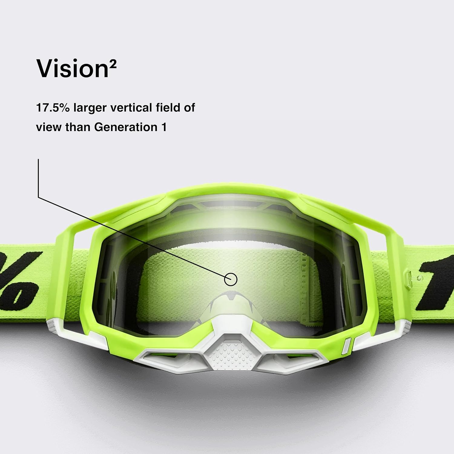 Blue MX Offroad Goggles with Mirror Gold Lens G36633