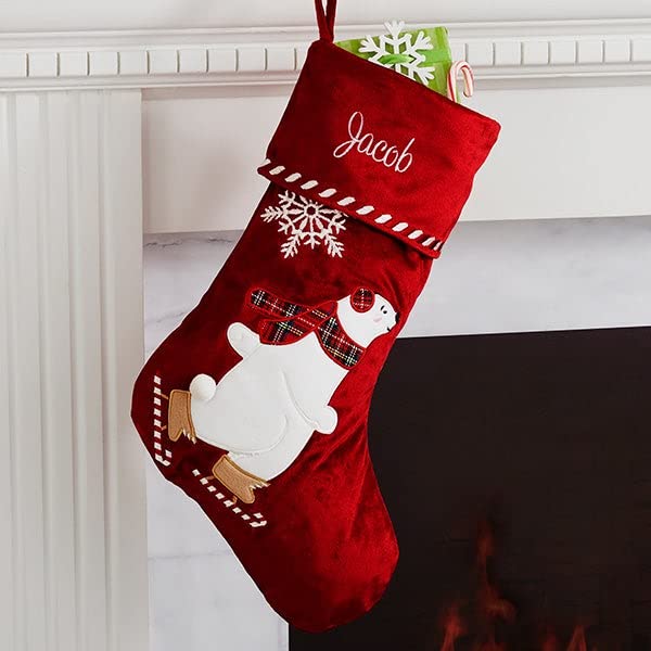 Candy Cane Character Christmas Stocking, 18" Long H666899