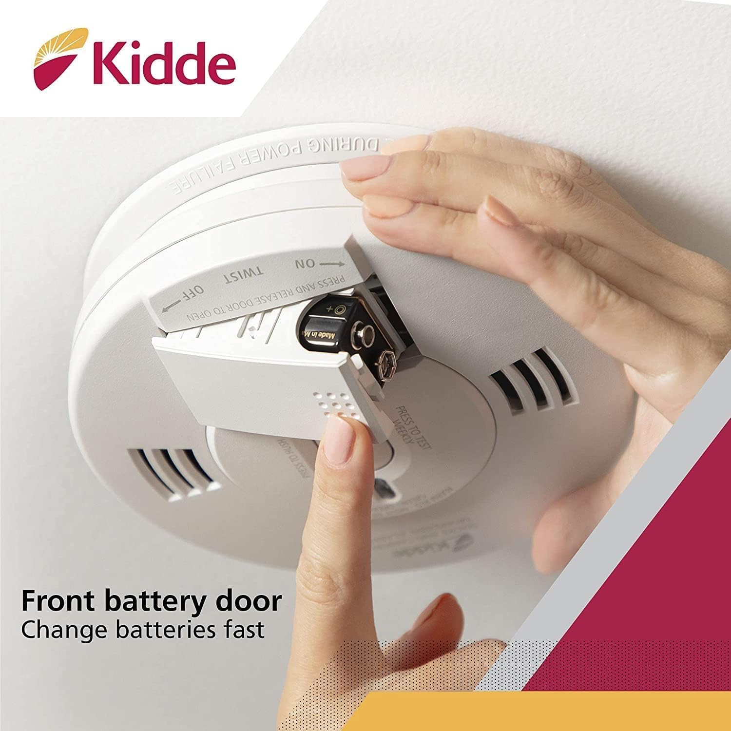 Hardwired Interconnect Smoke & Carbon Monoxide Alarm 6 Pack G789
